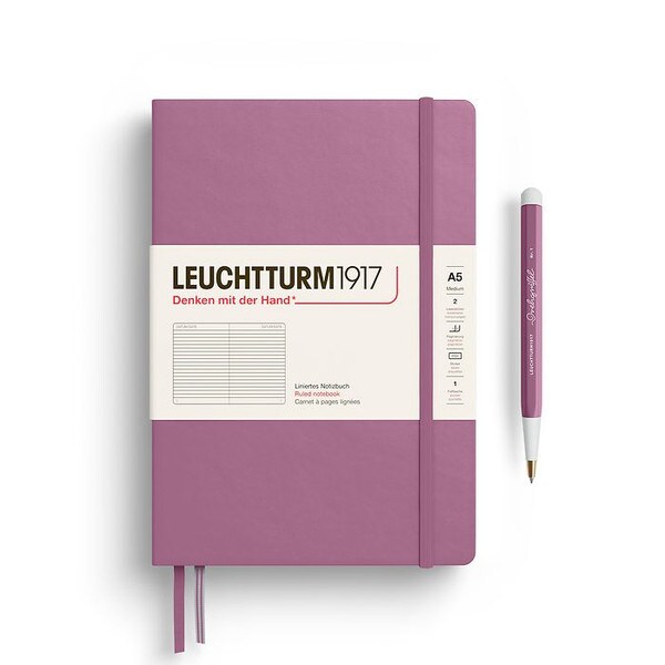 Leuchtturm 1917 Dusty Rose Ruled